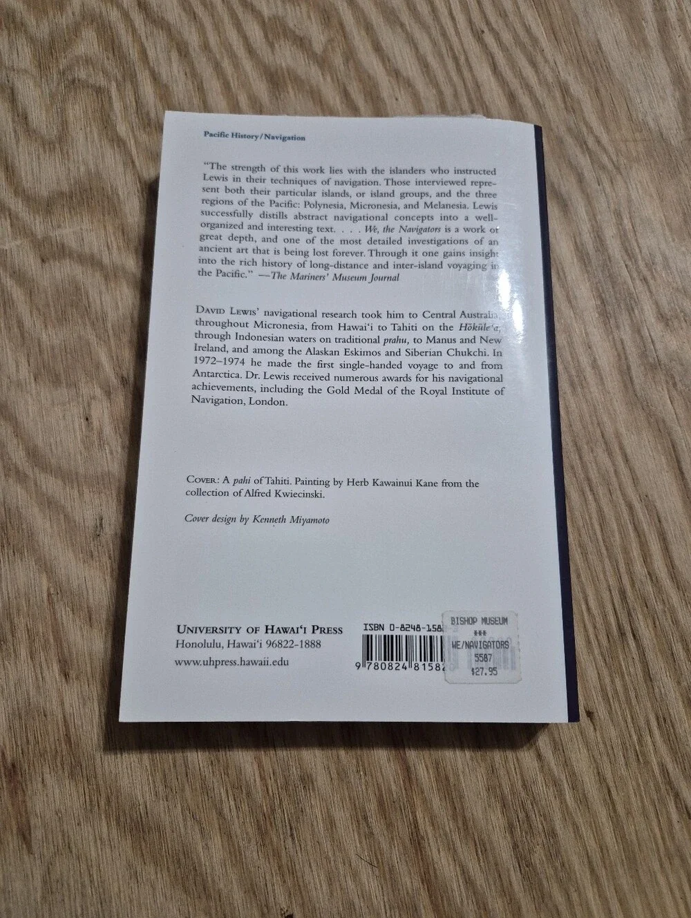 We, the Navigators Paperback - Blue Cover